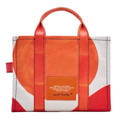 DAVID SHRIGLEY X MARC JACOBS CANVAS MEDIUM TOTE BAG